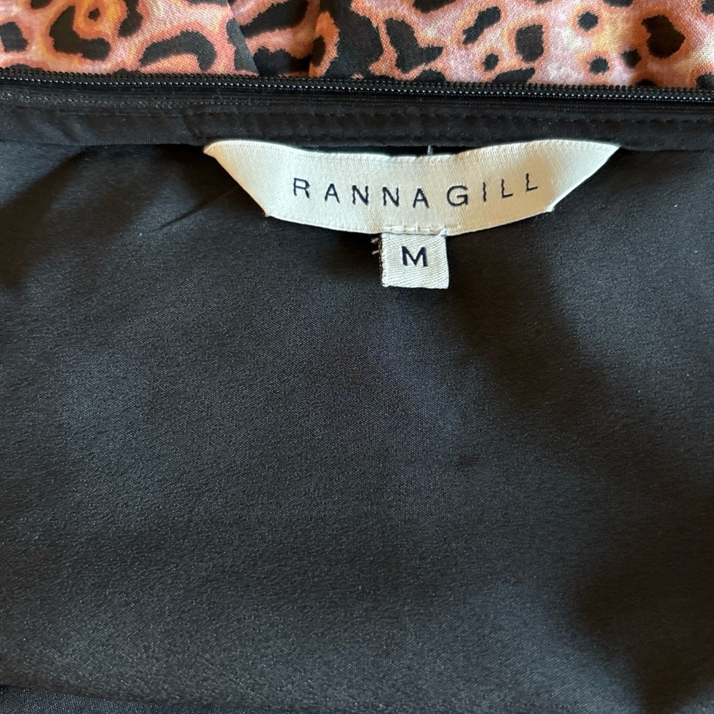 Ranna Gill Brown Animal Print Midi Dress - Picture 6 of 8